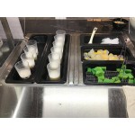 Advance Tabco CPU-2 Stainless Steel Ice-Cooled Table with Undershelf Advance Tabco CPU-2 Stainless Steel Ice-Cooled Table with Undershelf