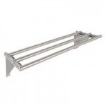 Eagle Group AWTP2 Liquid Propane Two Pan Sealed Well Water Bath Steam Table with Galvanized Legs and Safety Pilot