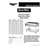 Vollrath 38005 ServeWell® Electric Five Pan Hot Food Table 120V - Sealed Well Vollrath 38005 ServeWell® Electric Five Pan Hot Food Table 120V - Sealed Well