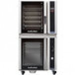 Moffat E35D6/P85M8 Turbofan Full Size Electric Digital Convection Oven with Steam Injection and 8 Tray Holding Cabinet / Proofer - 208V, 1 Phase