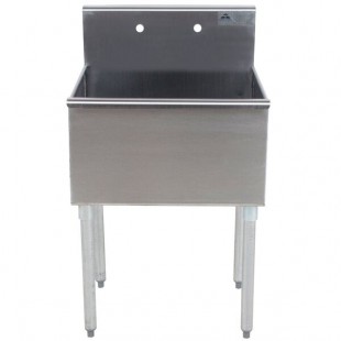 Advance Tabco 4-1-36 One Compartment Stainless Steel Commercial Sink - 36 Advance Tabco 4-1-36 One Compartment Stainless Steel Commercial Sink - 36
