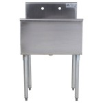 Advance Tabco 4-1-36 One Compartment Stainless Steel Commercial Sink - 36 Advance Tabco 4-1-36 One Compartment Stainless Steel Commercial Sink - 36