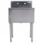 Advance Tabco 4-1-36 One Compartment Stainless Steel Commercial Sink - 36 Advance Tabco 4-1-36 One Compartment Stainless Steel Commercial Sink - 36
