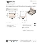 T&S HS-1715-1W 17 1/4 T&S HS-1715-1W 17 1/4