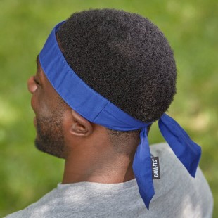 Ergodyne 12567 Chill-Its 6700CT Blue Evaporative Cooling Bandana Ergodyne 12567 Chill-Its 6700CT Blue Evaporative Cooling Bandana