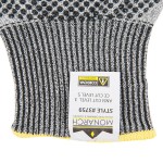 Cordova Monarch Dots Gray Engineered Fiber Cut Resistant Gloves with Two-Sided Nitrile Dotted Coating - Extra Large - Pair