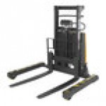 Vestil 3,000 lb. Semi-Electric Powered Fork Stacker with Adjustable Forks and 36 Vestil 3,000 lb. Semi-Electric Powered Fork Stacker with Adjustable Forks and 36