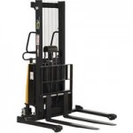 Vestil 3,000 lb. Semi-Electric Powered Fork Stacker with Adjustable Forks and 36 Vestil 3,000 lb. Semi-Electric Powered Fork Stacker with Adjustable Forks and 36