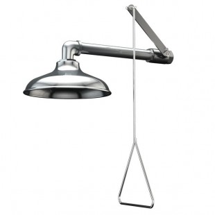 Guardian Equipment G1691 Stainless Steel Horizontally Mounted Emergency Shower