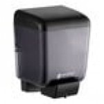 San Jamar SN30TBK Classic 30 oz. Black Liquid Soap / Hand Sanitizer Dispenser