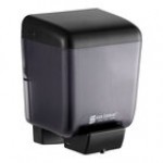 San Jamar SN30TBK Classic 30 oz. Black Liquid Soap / Hand Sanitizer Dispenser