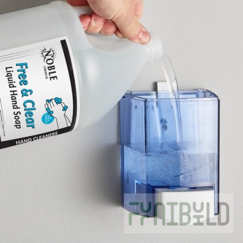 Noble 1 Gallon / 128 oz. Free & Clear Ready-to-Use Liquid Hand Soap