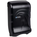 San Jamar T1790TBK Ultrafold Oceans Large Capacity C-Fold / Multi-Fold Towel Dispenser - Black Pearl San Jamar T1790TBK Ultrafold Oceans Large Capacity C-Fold / Multi-Fold Towel Dispenser - Black Pearl