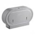 Lavex Stainless Steel Surface-Mounted Jumbo Double-Roll Toilet Tissue Dispenser Lavex Stainless Steel Surface-Mounted Jumbo Double-Roll Toilet Tissue Dispenser