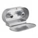 Lavex Stainless Steel Surface-Mounted Jumbo Double-Roll Toilet Tissue Dispenser Lavex Stainless Steel Surface-Mounted Jumbo Double-Roll Toilet Tissue Dispenser