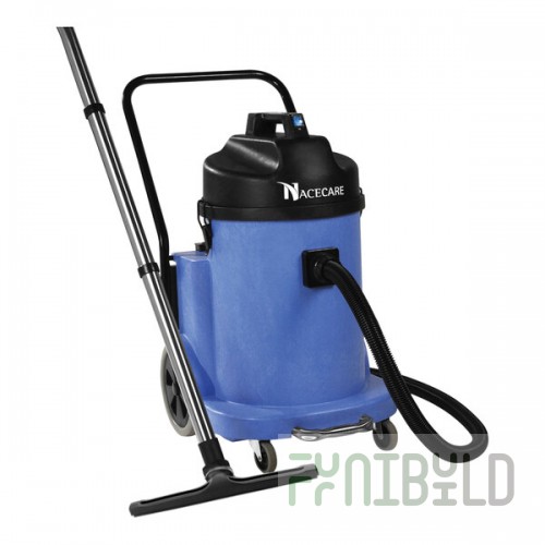 NaceCare Solutions WVD 902 833357 12 Gallon Dual Motor Wet / Dry Vacuum with BB8 Standard Toolkit - 1600W