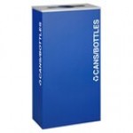 Ex-Cell Kaiser RC-KD17-C RYX Kaleidoscope XL Series Royal Blue Texture 17 Gallon Customizable Rectangular Cans / Bottles Receptacle Ex-Cell Kaiser RC-KD17-C RYX Kaleidoscope XL Series Royal Blue Texture 17 Gallon Customizable Rectangular Cans / Bottles Receptacle