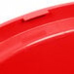 Rubbermaid® FG264788RED BRUTE Red Round Dome Top for FG264300 Containers 44 Gallon