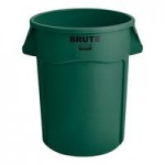 Rubbermaid® FG264788RED BRUTE Red Round Dome Top for FG264300 Containers 44 Gallon