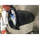 Rubbermaid® BRUTE 20 Gallon Gray Round Trash Can, Lid, and Dolly Kit