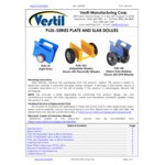 Vestil 750 lb. Heavy-Duty Slab Dolly PLDL-HD-4-10PN