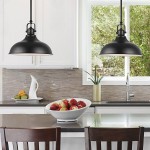 Canarm Sussex Black Classic LED Pendant Light - 120V, 12W