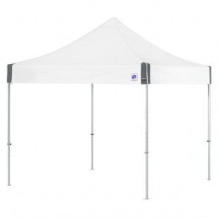 E-Z Up ENDA10KWH Endeavor Instant Shelter 10' x 10' White Canopy with Clear Aluminum Frame