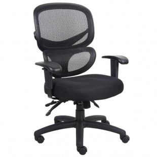 Boss B6338 Black Mesh Multi-Function Task Chair Boss B6338 Black Mesh Multi-Function Task Chair