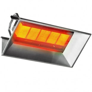 Heatstar 4000 Series High-Intensity Overhead Radiant Liquid Propane Spark Ignition Restaurant / Patio Heater F140731 - 40,000 BTU