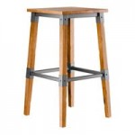 Lancaster Table & Seating Industrial Chair with Honey Maple Finish Lancaster Table & Seating Industrial Chair with Honey Maple Finish