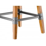 Lancaster Table & Seating Industrial Chair with Honey Maple Finish Lancaster Table & Seating Industrial Chair with Honey Maple Finish