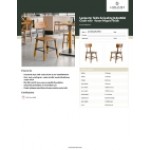 Lancaster Table & Seating Industrial Chair with Honey Maple Finish Lancaster Table & Seating Industrial Chair with Honey Maple Finish