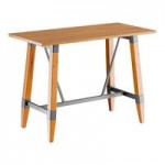 Lancaster Table & Seating Industrial Chair with Honey Maple Finish Lancaster Table & Seating Industrial Chair with Honey Maple Finish