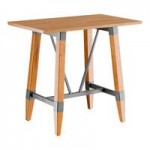 Lancaster Table & Seating Industrial Chair with Honey Maple Finish Lancaster Table & Seating Industrial Chair with Honey Maple Finish