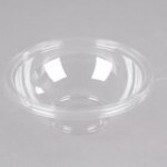 Fineline 5024-BK Super Bowl 24 oz. Black PET Plastic Bowl - 100/Case