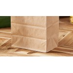 Choice Heavy Duty 8 lb. Extra Heavy-Duty Natural Kraft Bag - 400/Case