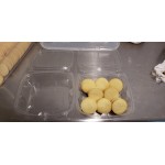 Dart ClearPac SafeSeal 20 oz. Tamper-Resistant, Tamper-Evident Hinged Container with Flat Lid - 200/Case Dart ClearPac SafeSeal 20 oz. Tamper-Resistant, Tamper-Evident Hinged Container with Flat Lid - 200/Case