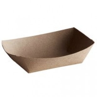 Southern Champion #25 1/4 lb. Kraft Paper Food Tray - 1,000/Case
