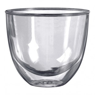 Solia 5.1 oz. Clear Double-Wall Plastic Cup - 200/Case