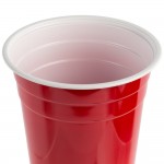Choice 16 oz. Red Plastic Cup - 50/Pack Choice 16 oz. Red Plastic Cup - 50/Pack
