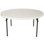 Lifetime Round Folding Table, 60 Lifetime Round Folding Table, 60