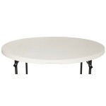 Lifetime Round Folding Table, 60 Lifetime Round Folding Table, 60