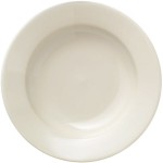 Libbey Porcelana Cream 15 oz. Cream White Wide Rim Rolled Edge Porcelain Pasta Bowl - Sample Libbey Porcelana Cream 15 oz. Cream White Wide Rim Rolled Edge Porcelain Pasta Bowl - Sample