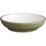 Acopa Embers 32 oz. Moss Green Matte Stoneware Pasta Bowl - Sample Acopa Embers 32 oz. Moss Green Matte Stoneware Pasta Bowl - Sample