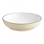 Acopa Embers 32 oz. Moss Green Matte Stoneware Pasta Bowl - Sample Acopa Embers 32 oz. Moss Green Matte Stoneware Pasta Bowl - Sample