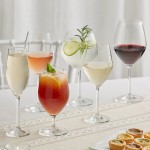 Acopa Elevation 14.5 oz. Glass Goblet - Sample