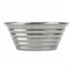 American Metalcraft RSC3 1.5 oz. Stainless Steel Round Ribbed Sauce Cup - 12/Case