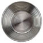American Metalcraft RSC3 1.5 oz. Stainless Steel Round Ribbed Sauce Cup - 12/Case