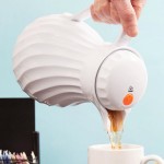 Vollrath 52130 SwirlServe Tilt & Pour 42 oz. White Beverage Server Vollrath 52130 SwirlServe Tilt & Pour 42 oz. White Beverage Server
