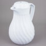Vollrath 52130 SwirlServe Tilt & Pour 42 oz. White Beverage Server Vollrath 52130 SwirlServe Tilt & Pour 42 oz. White Beverage Server